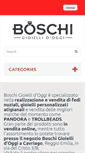Mobile Screenshot of boschi-gioielli.it